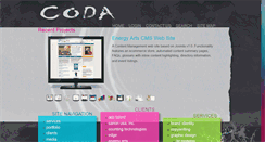 Desktop Screenshot of codamoda.com