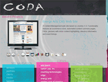 Tablet Screenshot of codamoda.com